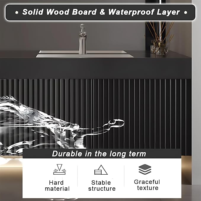 56IN Floating Bathroom Vanity - Image 7