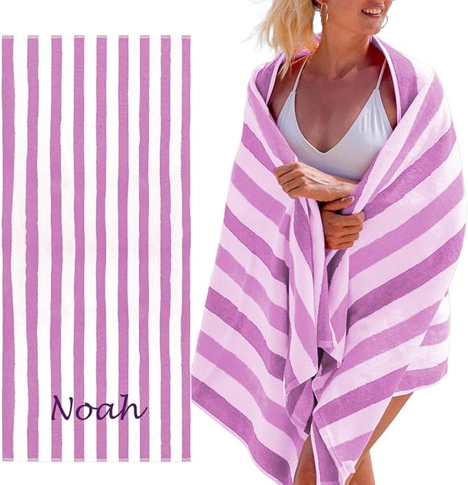 Personalized Passion Beach Towels by PersonalizedPassion