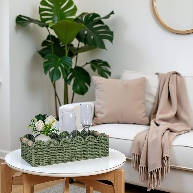 CubesLand Scalloped Decor Basket - Image 3
