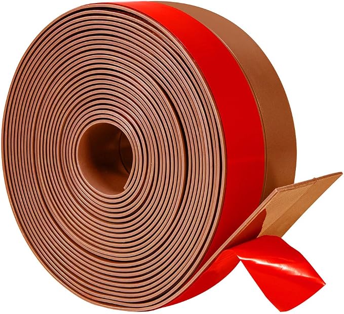 Silicone Weather Stripping 1 inch Width 20 Feet Length, Seal by TORRAMI