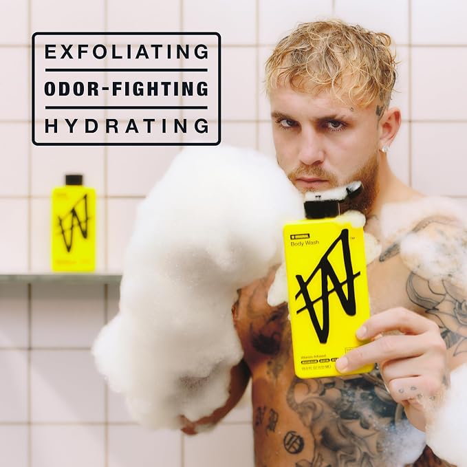 W By Jake Paul Exfoliating Body Wash - Image 3
