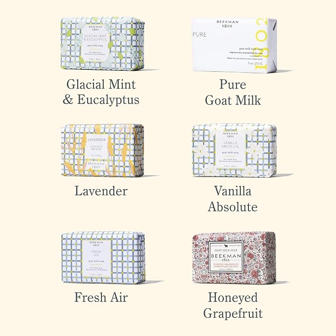 Beekman 1802 Goat Milk Bar Soap Gift Set - 9 oz - Nourishes - Image 5