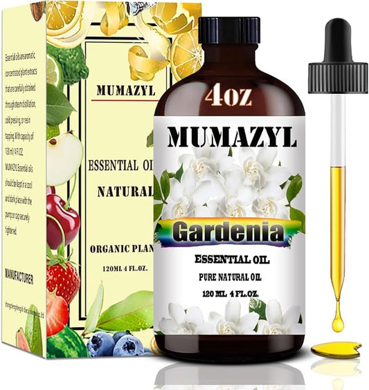 Gardenia Essential Oil, Gardenia Oil 4 Fl Oz 120ML by MUMAZYLESSENTIALOIL