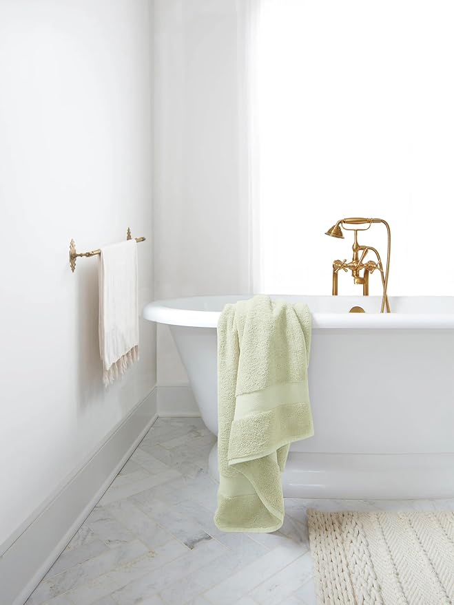 Delara Organic Cotton Luxuriously Plush Bath Towel 10 Piece Set|GOTS & Oeko-TEX - Image 2