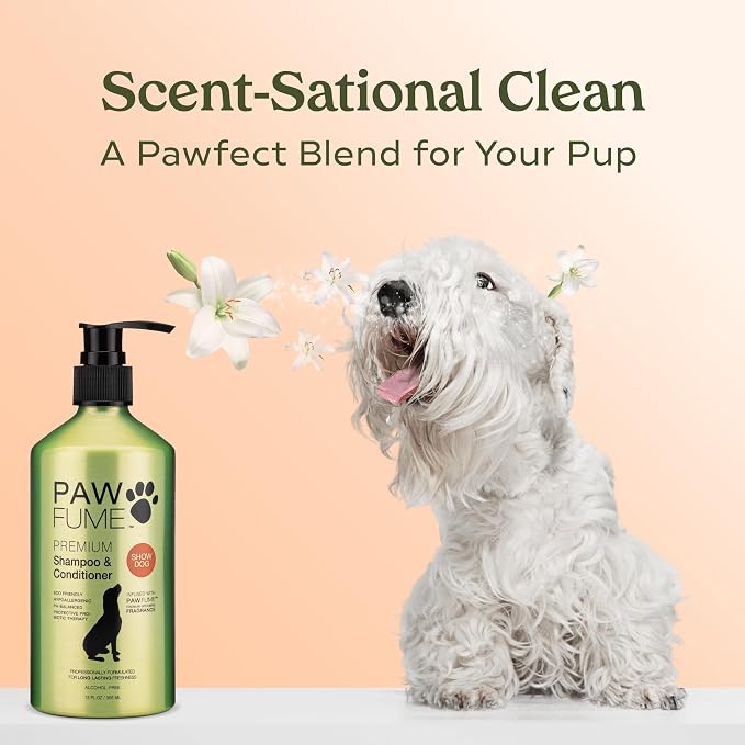 PAWFUME Deshedding Dog Shampoo and Conditioner, Show Dog, Deep-Cleaning - Image 7