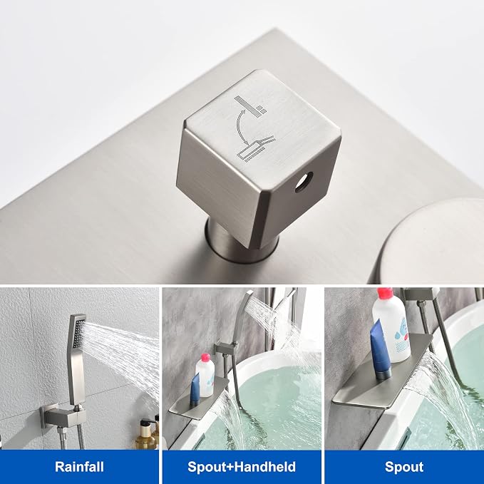 SHAMANDA Waterfall Bathtub Faucet - Image 5