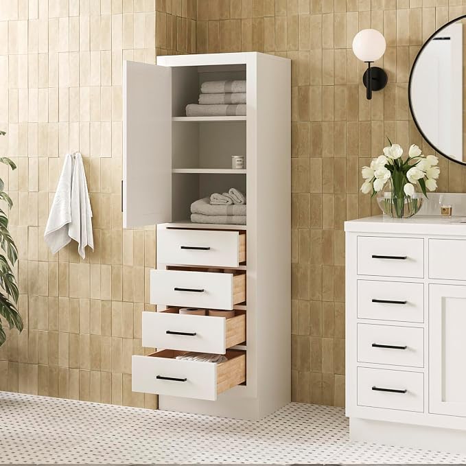 ARIEL Bathroom Storage Cabinet - Image 3