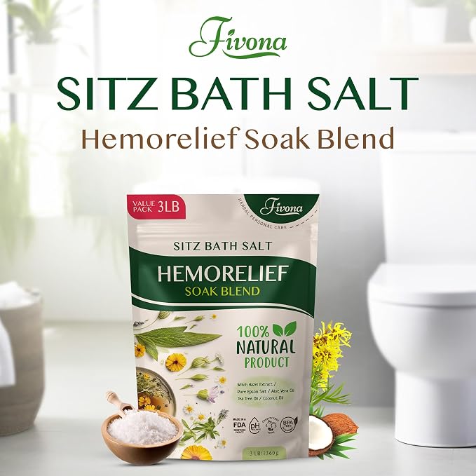 Sitz Bath Salts for Hemorrhoids Treatment - Image 9