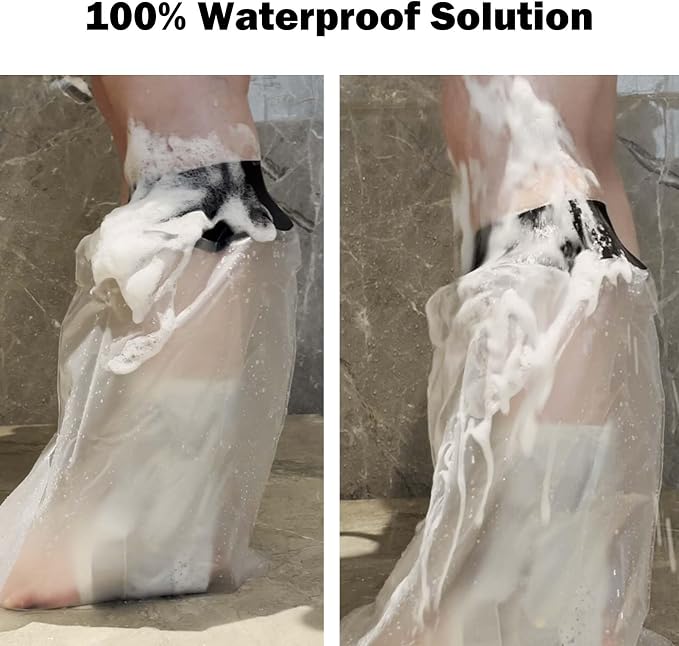 Cast Covers for Shower Leg, Waterproof Cast Cover for Showering, Cast Protector - Image 5