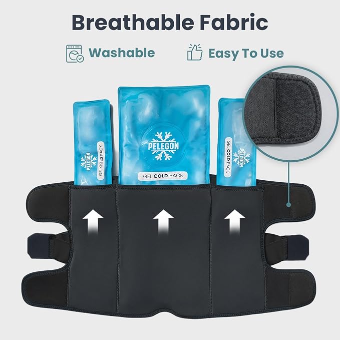 Knee Ice Pack Wrap - Image 8