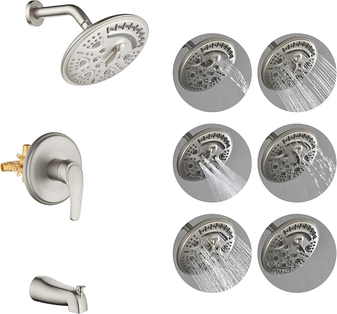 SHAMANDA Shower Tub Faucet Set by SHAMANDA