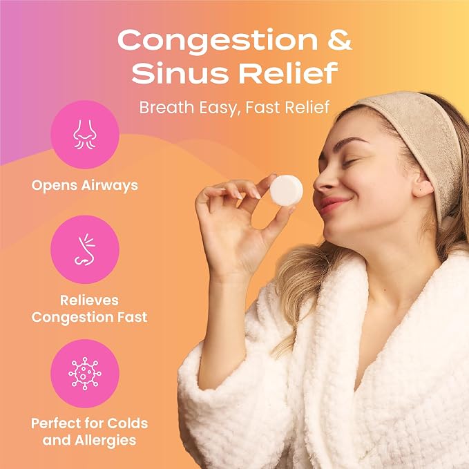 Body Restore Shower Steamers Aromatherapy 6 Pack - Image 3