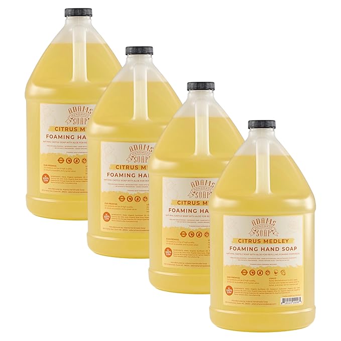 Adams Handmade Soap Liquid Foaming Soap 1 Gal by AdamsHandmadeSoap