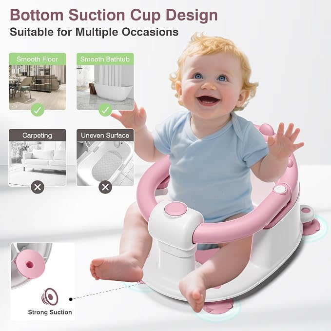 Baby Bath Seat for Babies 5 Months & Up - Image 3