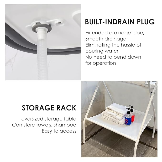 2 in 1 Dog Bath Tub Dog Washing Station - Image 8