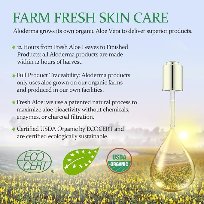 Aloderma 99% Organic Aloe Vera Gel - Image 5