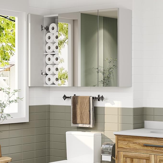Medicine Cabinets Bathroom Mirror Cabinet - Image 8