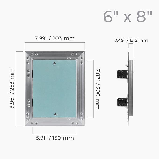 6" x 8" Inch Wall Access Panel - Image 4