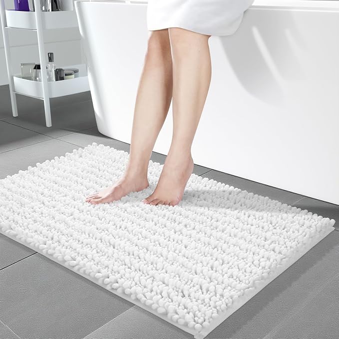 Yimobra Long Bathroom Rugs Non Slip Washable 44x24 Inch by Yimobra