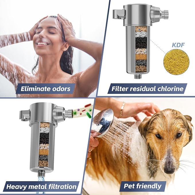 Shower Head Filter Shower Water Filter - Image 6