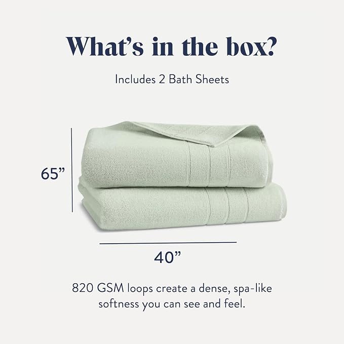 Brooklinen Super-Plush Turkish Cotton Bath Sheets - Image 2