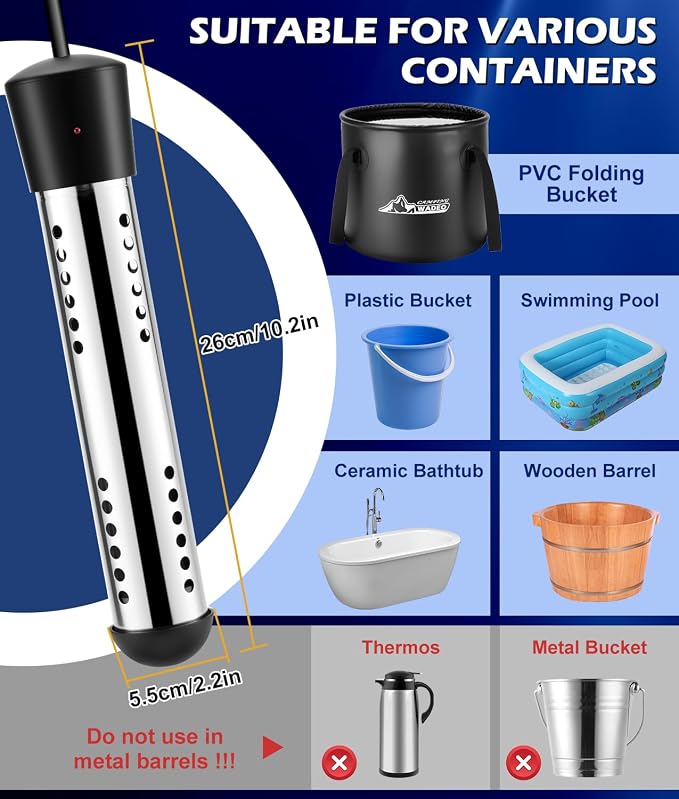 2026 Upgraded Portable Shower for Camping - Image 6