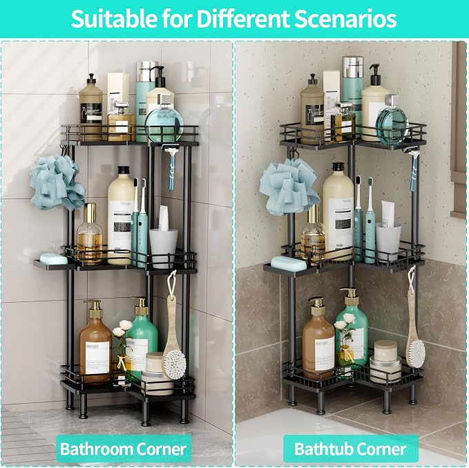 HapiRm Corner Shower Caddy Standing - Image 6