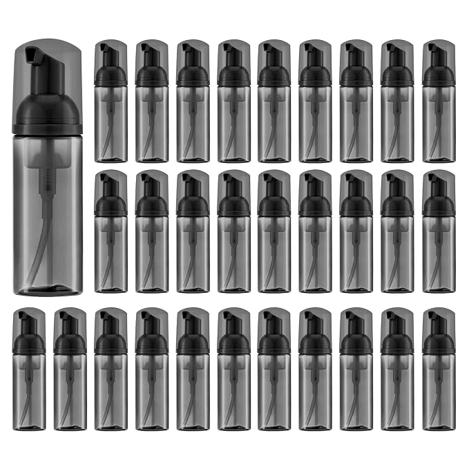 Tekson 30PCS Soap Foam Bottle, Empty Travel Foaming Lash Shampoo by Tekson