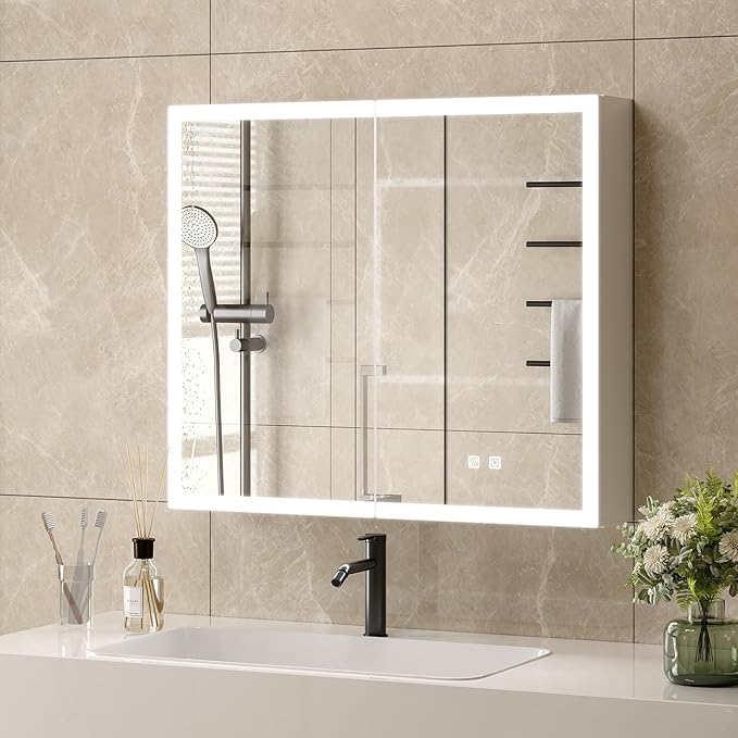 VINGLI Lighted Medicine Cabinet by VINGLI