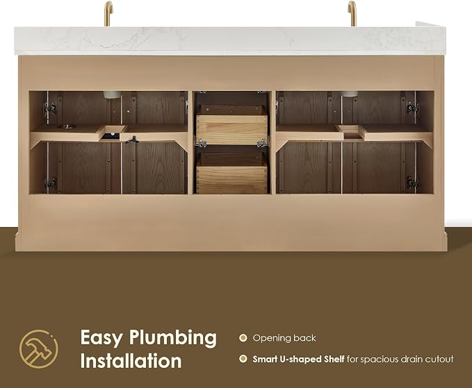 ALTAIR 72 Double Sink Bathroom Vanity - Image 9