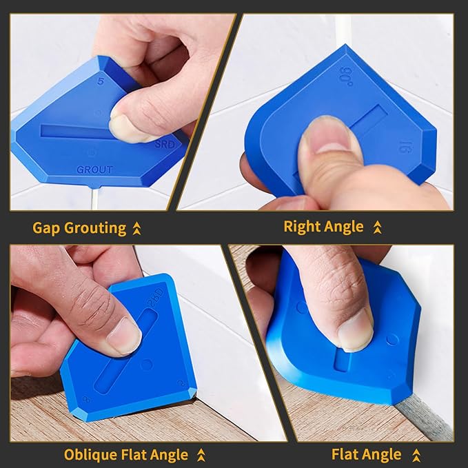 Caulking Tool-Caulk Remover Tool Kit, Grout Removal Tool, Silicone Bathroom - Image 6
