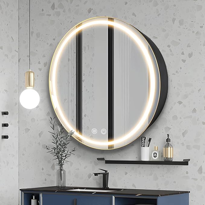 28inch Round Medicine Cabinet by Janboe