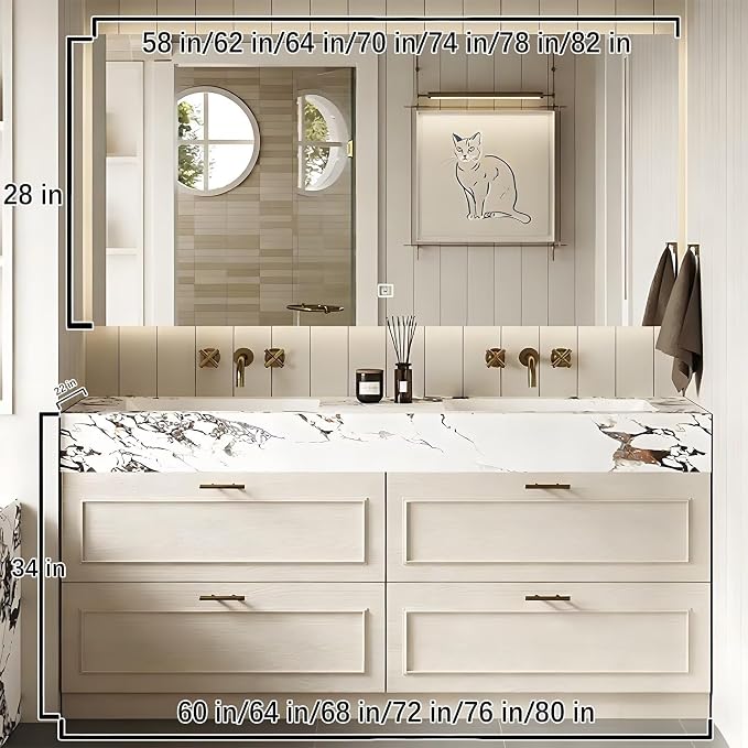64IN Bathroom Vanity - Image 2