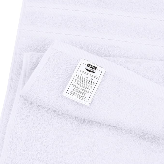 Utopia Towels 4 Pack Premium Extra Large Bath Towels Set, 100% Ring Spun Cotton - Image 5