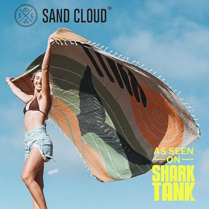 Sand Cloud Extra Large Turkish Beach Towel - Image 2