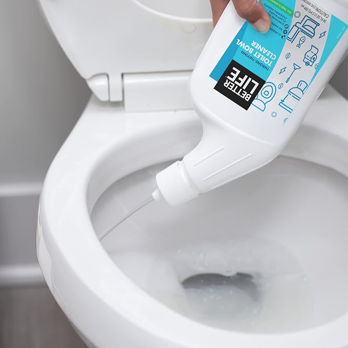 Better Life Toilet Bowl Cleaner, Plant-based, Stain & Odor Remover, Tea Tree & - Image 5