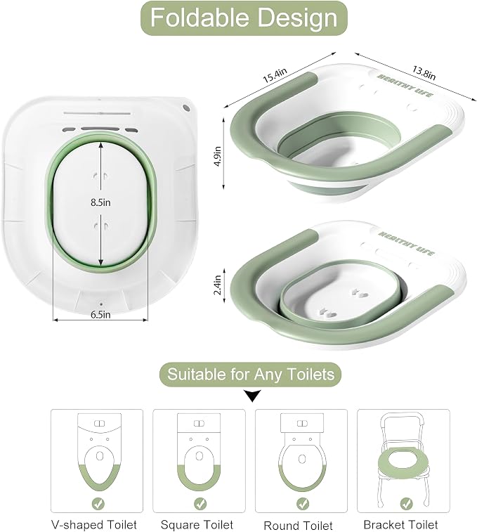Electric Sitz Bath, Unisex Foldable Sitz Bath - Image 7