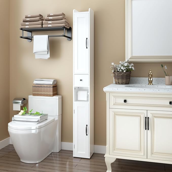 Tall Bathroom Storage Cabinet - Image 3
