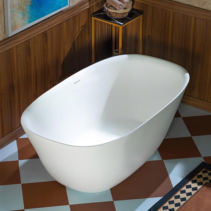 WOODBRIDGE 55 in. x 31.5 in. Stone Resin Luxury Contemporary Solid Surface - Image 15