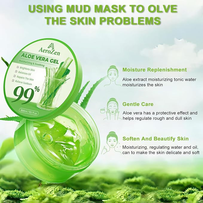 Aero Zen 99% Pure & Organic Aloe Vera Gel - Image 6