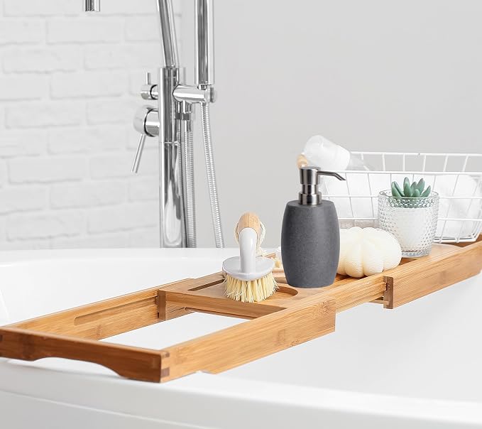 Sandstone Textured Resin Soap Dispenser - Image 9