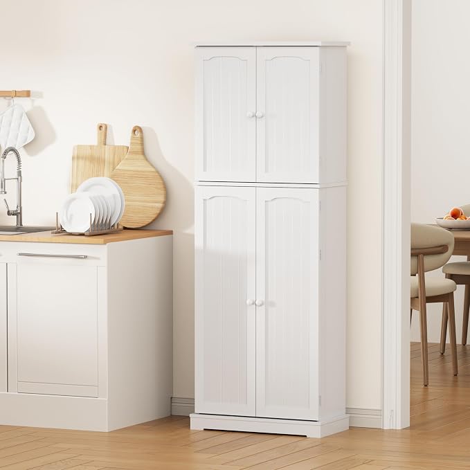 Yusong 64'' Kitchen Storage Cabinet, Tall Pantry Storage Cabinet - Image 8