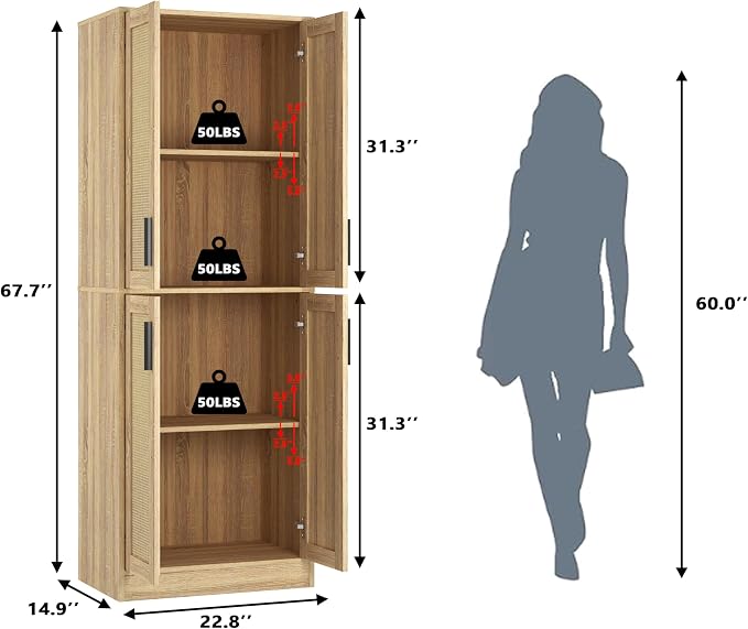 Storage Cabinet, Kitchen Cabinet - Image 3