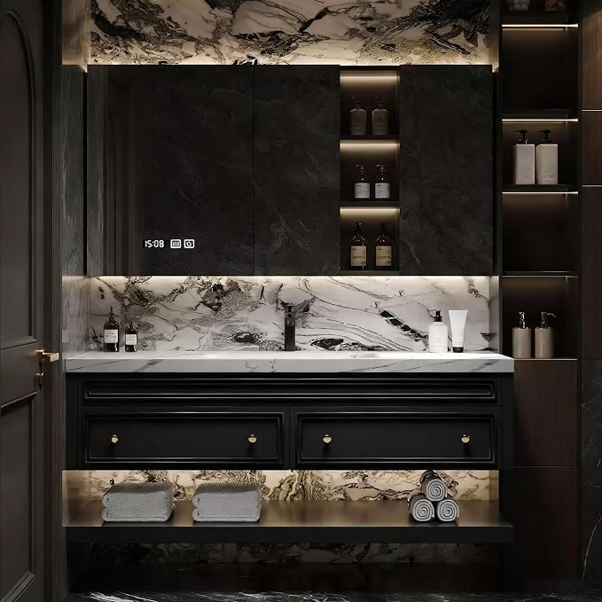 86IN Bathroom Vanity with Sink by ZGNBSD