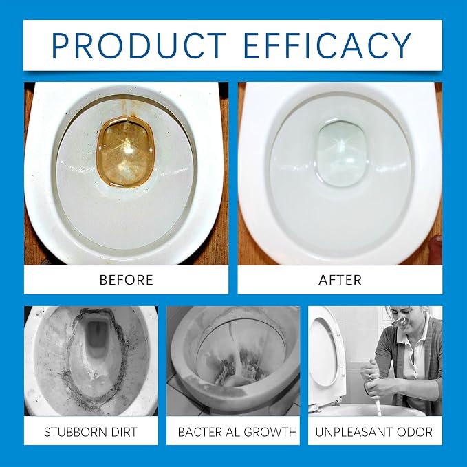 Foam Toilet Cleaner, 2025 New Powerful Toilet Bowl Cleaner, Advanced Bathroom - Image 7