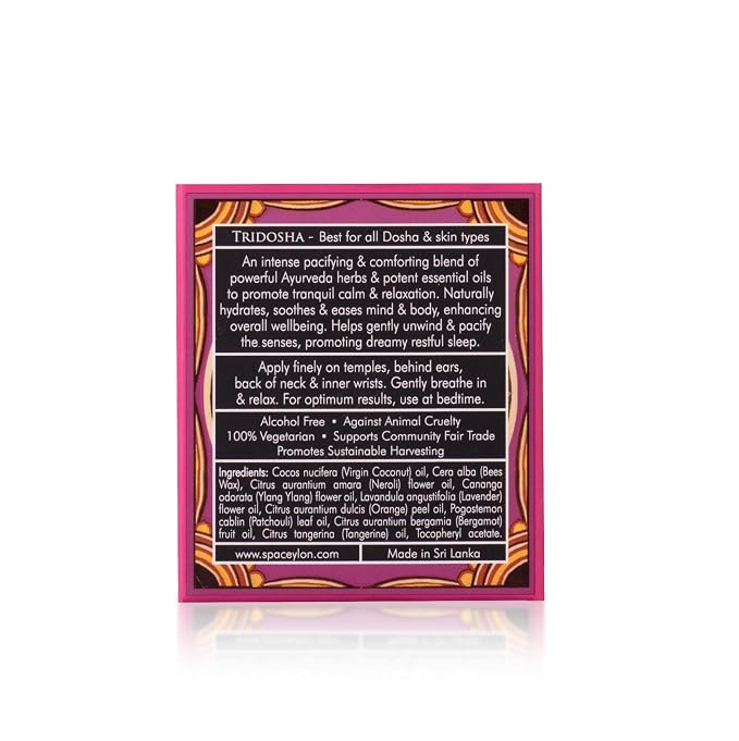 SPA CEYLON SLEEP INTENSE Dream Balm | Intense Pacifying Blend | Silicone-Free | - Image 8