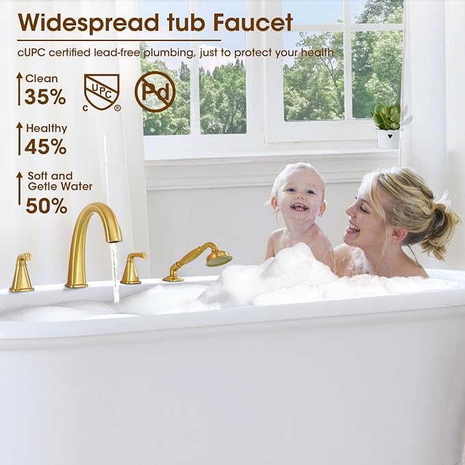 High Flow Roman Tub Faucet - Image 3