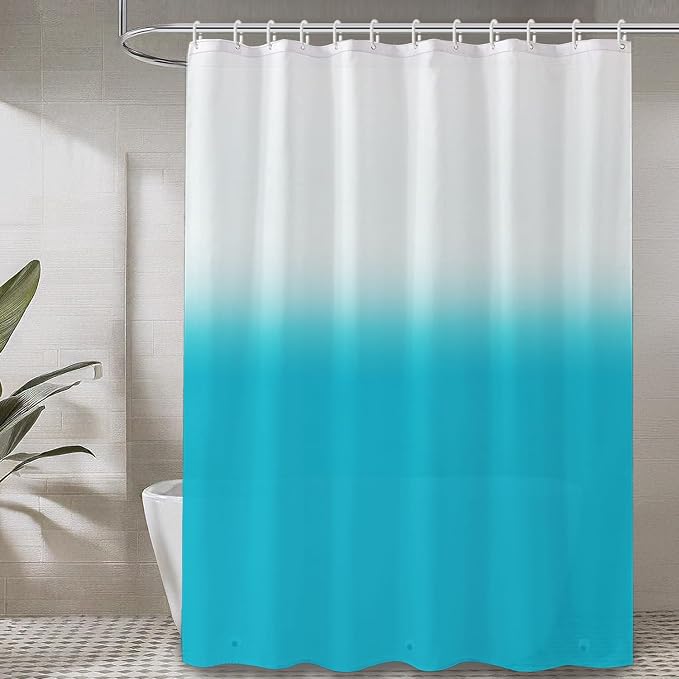 LiBa PEVA Shower Curtain Liner - 8G Waterproof Shower Liner by Liba