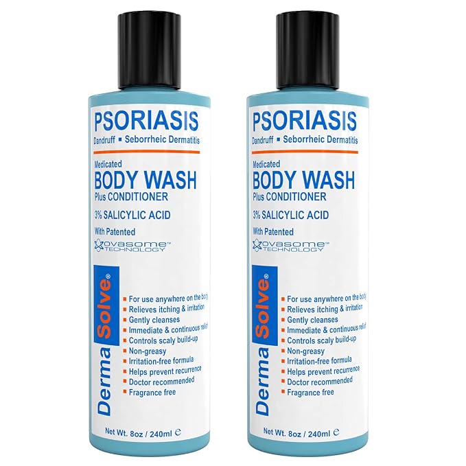 Dermasolve Medicated Psoriasis Body Wash by Dermasolve