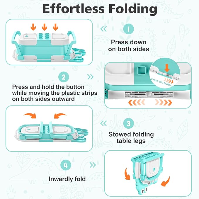 Collapsible Baby Bathtub for Newborn - Image 5
